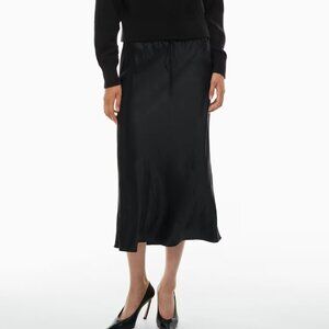 Aritzia Babaton Skyscraper Satin Skirt